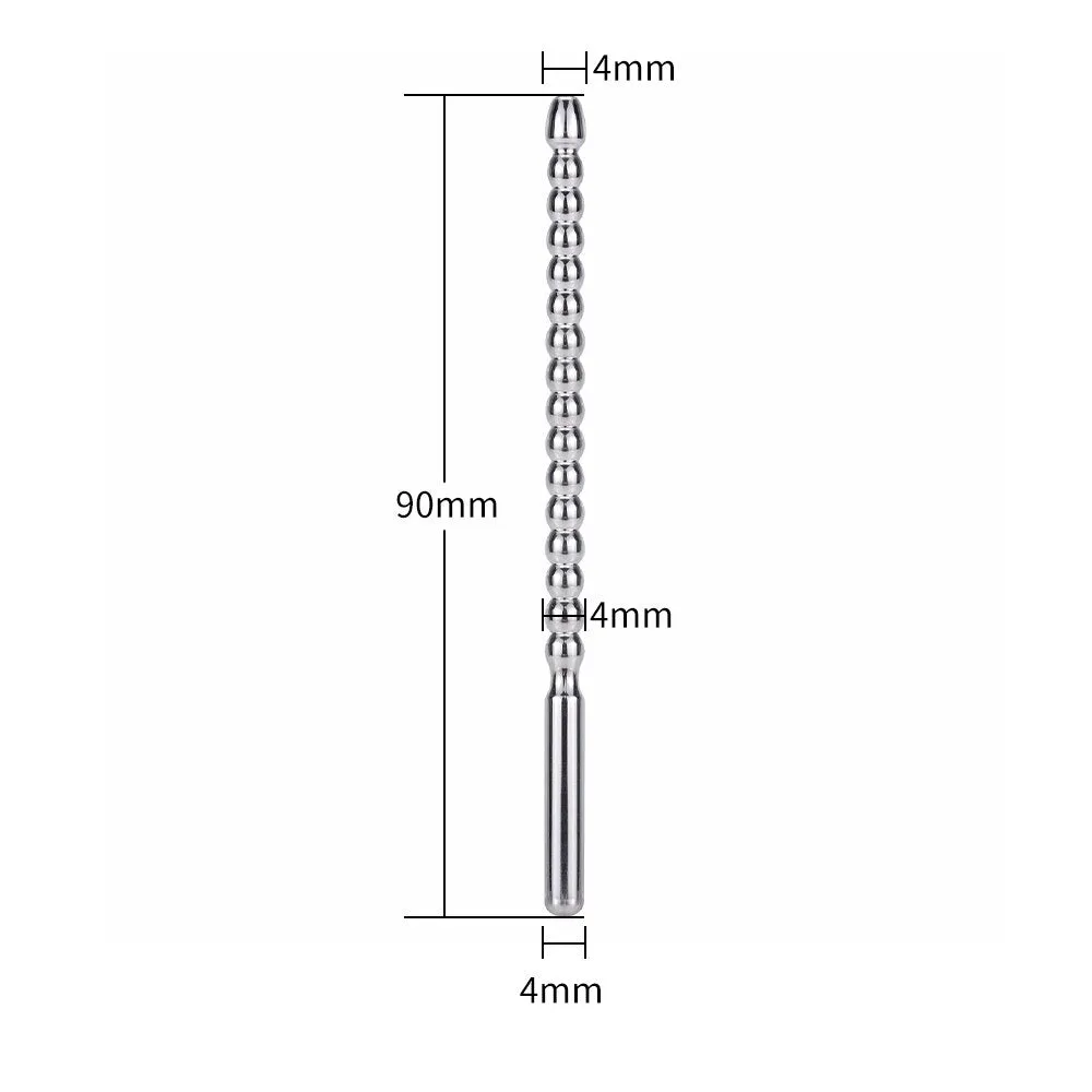 4 Styles Metal Urethral Sounding Men Penis Plug Cum Stopper Sex Toy