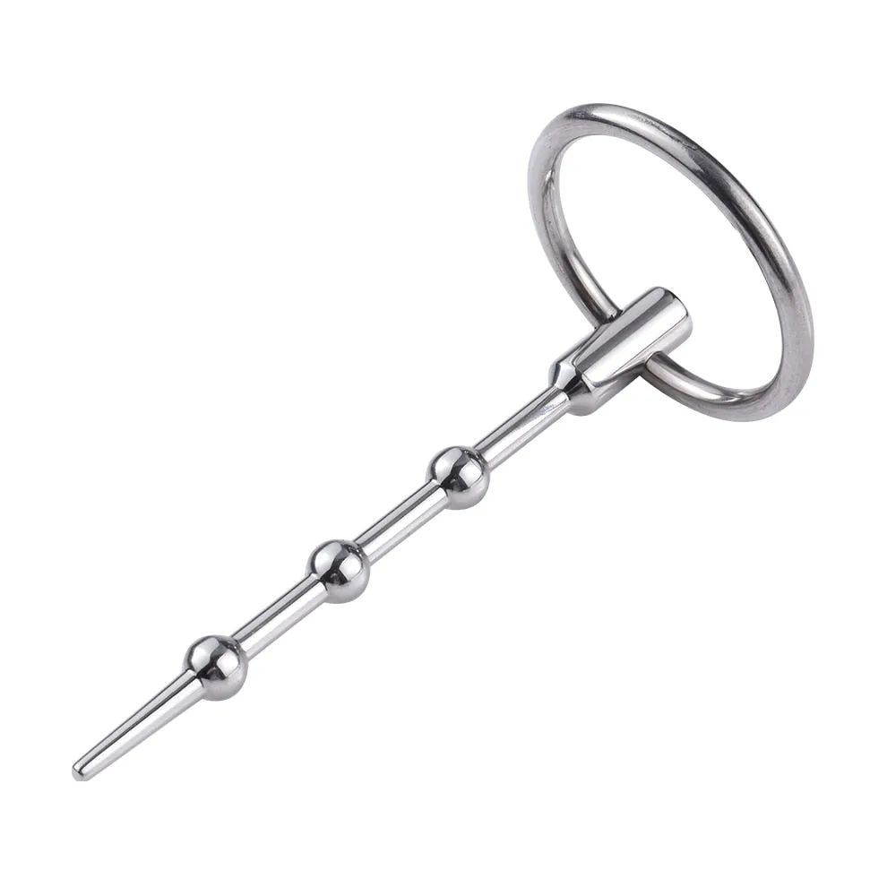 4 Styles Metal Urethral Sounding Men Penis Plug Cum Stopper Sex Toy