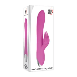 Adam & Eve Eve's Clit Tickling Rechargeable Silicone Rabbit Vibrator Pink