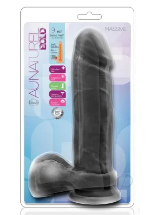 Au Naturel Bold Massive Dildo 9 Blk
