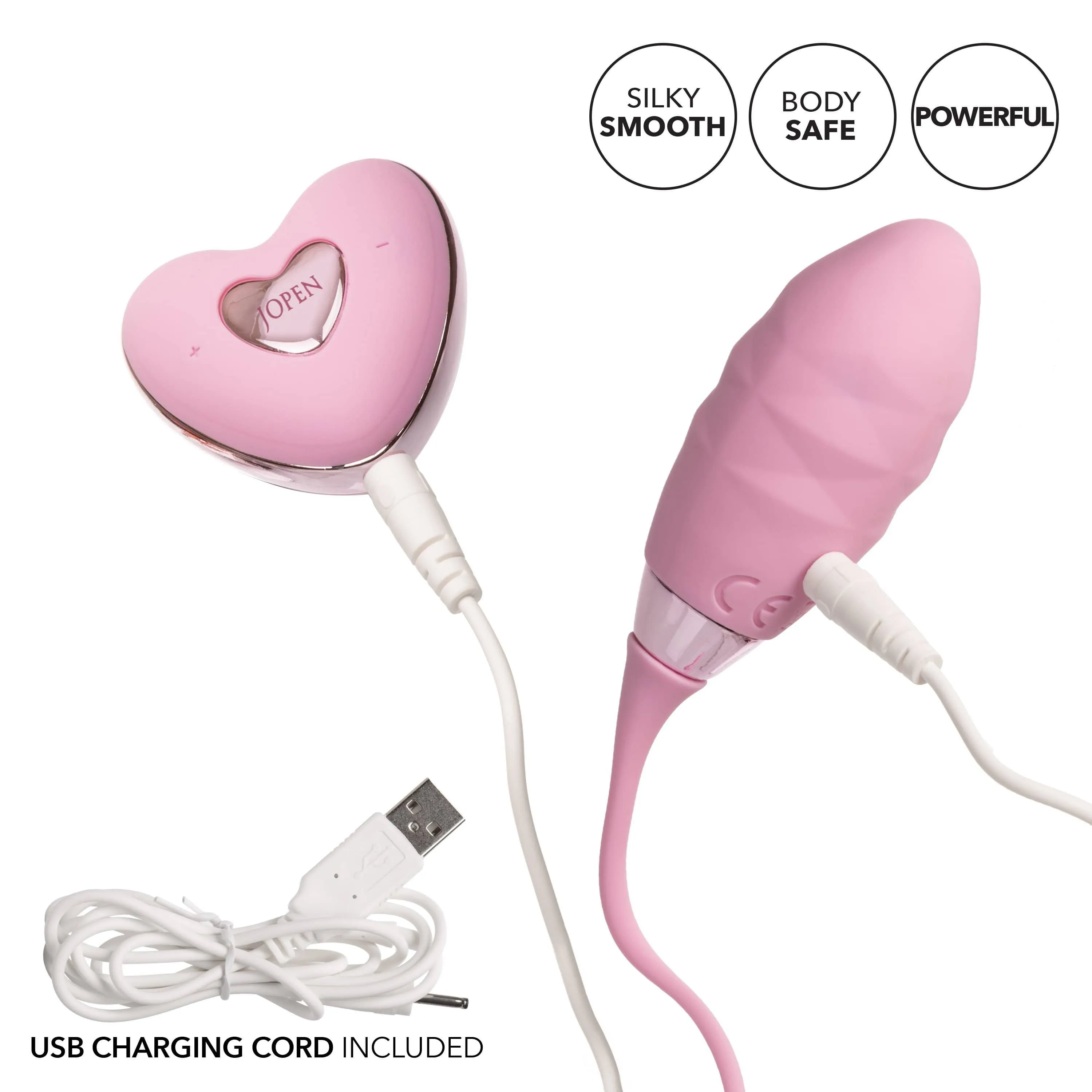 Calexotics - Amour Silicone Remote Egg Bullet Vibrator (Pink)