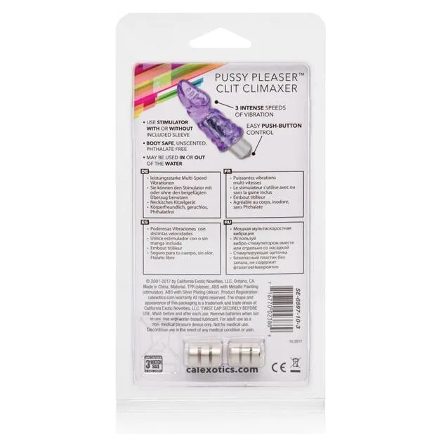 California Exotics - Wireless Pussy Pleaser Clit Climaxer (Purple)
