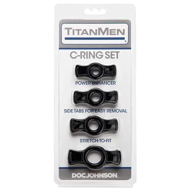 Doc Johnson - Titanmen Tools Cock Ring Set