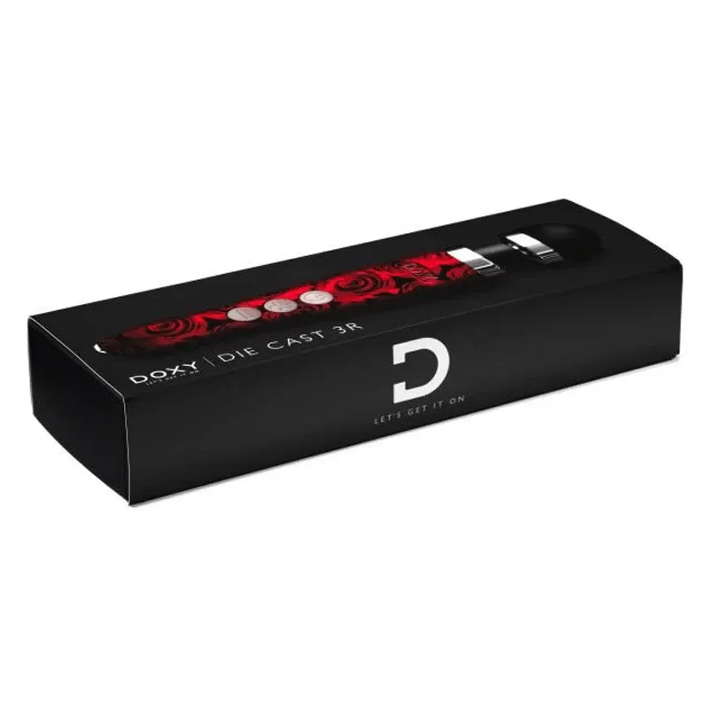 Doxy Die Cast 3R Rose Pattern Massage Wand