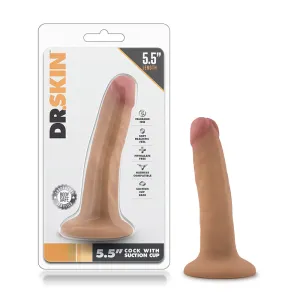 Dr. Skin Realistic 5.5 in. Dildo Tan