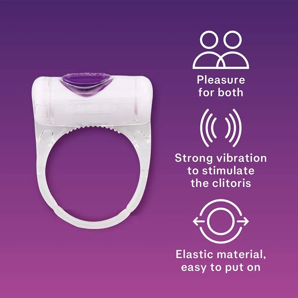 Durex Play Intense Vibrating Cock Ring Couples Penis Clitoral Stimulator Sex Toy
