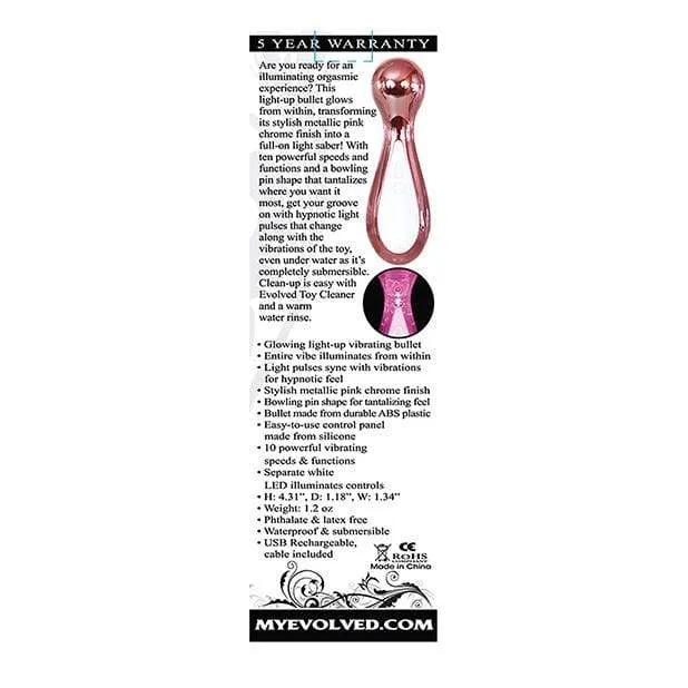 Evolved - Starlite Bullet Vibrator (Pink)