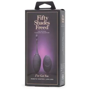 Fifty Shades Freed - I've Got You Rechargeable Remote Control Egg Massager (Purple)