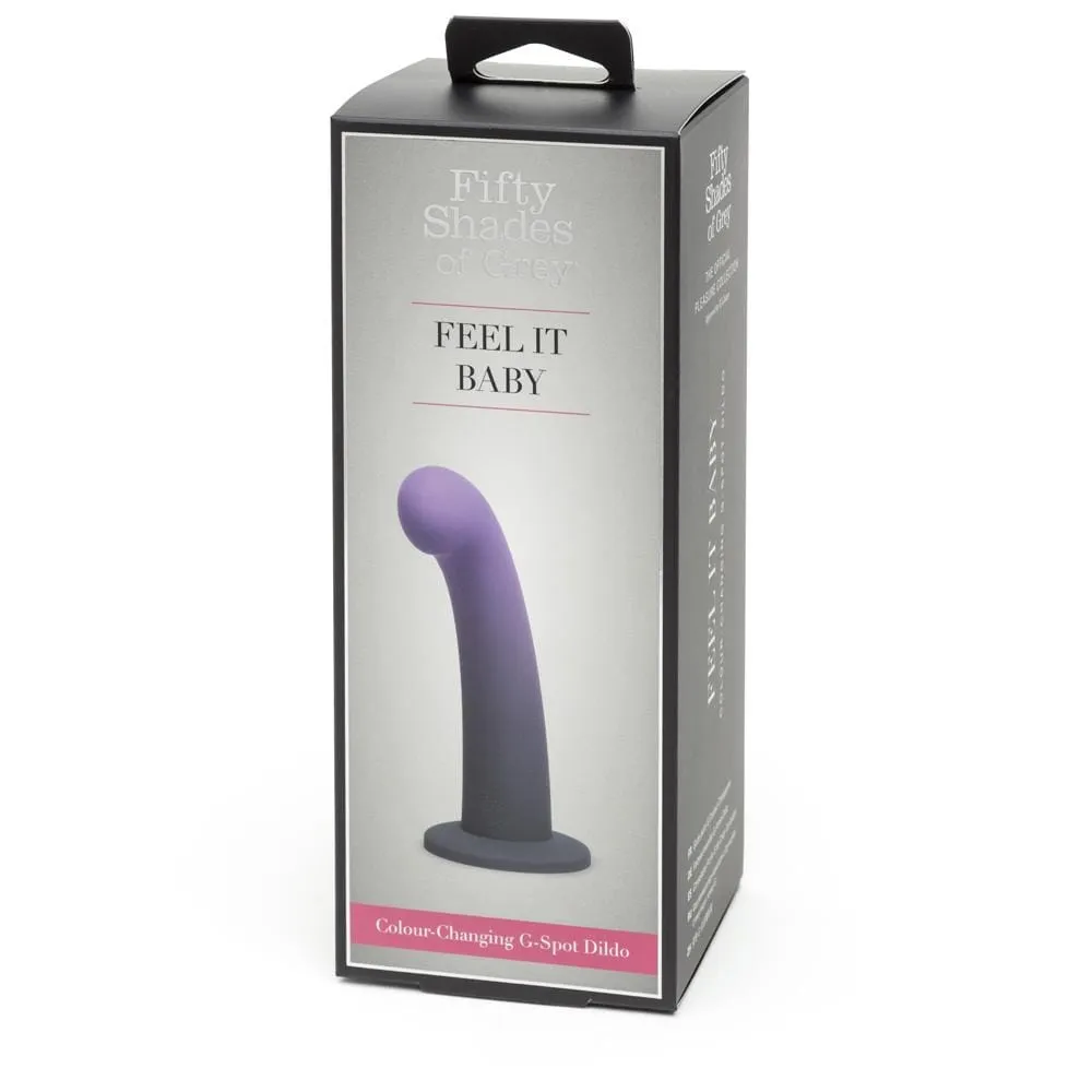 Fifty Shades of Grey - Feel it Baby Colour Changing G Spot Dildo (Multi Colour)