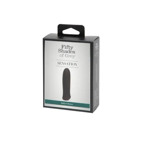 Fifty Shades of Grey Sensation Rechargeable Bullet Vibrator Black