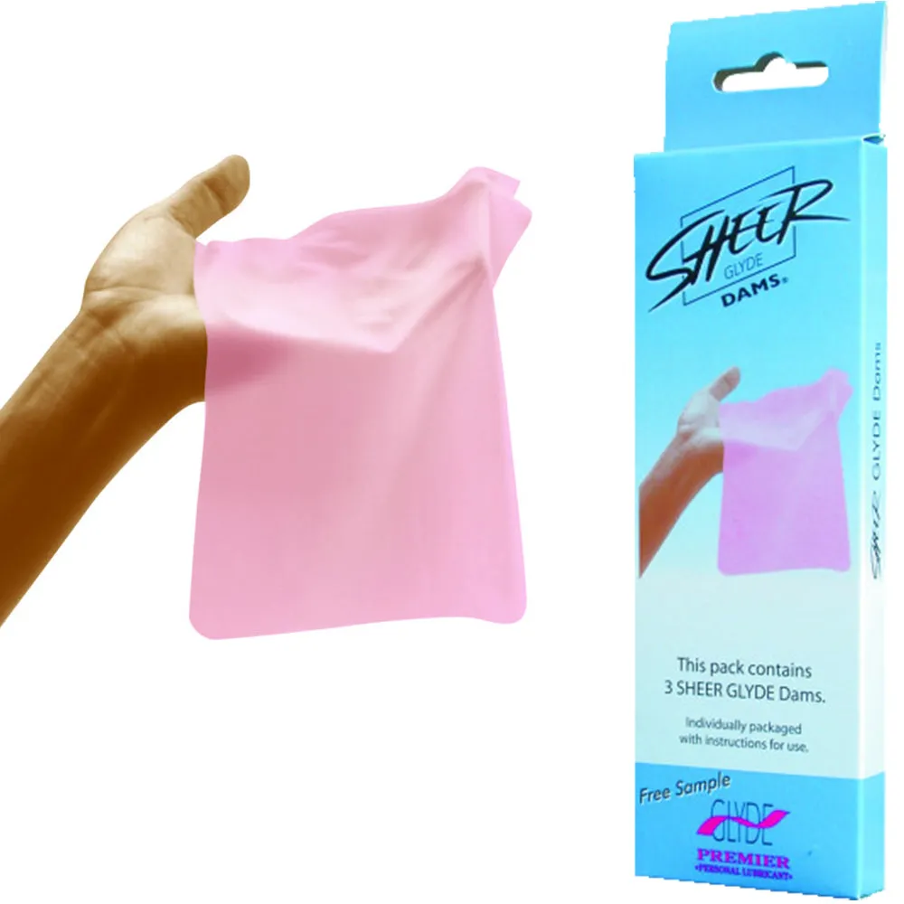 Glyde Oral Sheer Dam 3-Piece Mixed Flavours