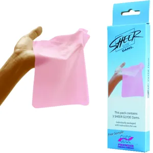 Glyde Oral Sheer Dam 3-Piece Mixed Flavours