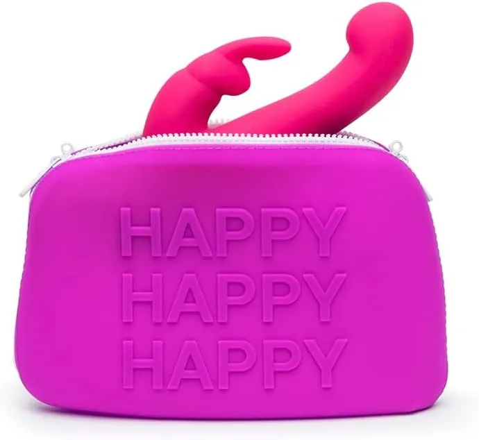 Happy Rabbit HAPPY Large Silicone Zip Storage Case