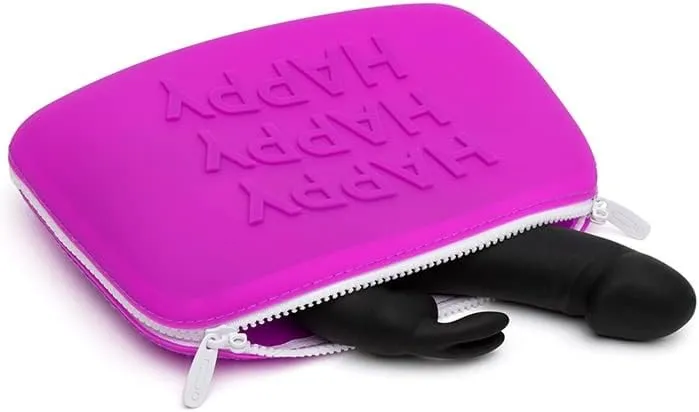 Happy Rabbit HAPPY Large Silicone Zip Storage Case