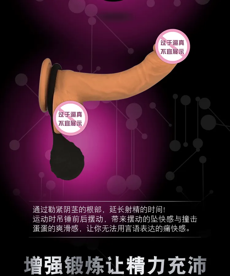 Masturbation Ball Penis Exerciser Gravity Ball Weight Ring