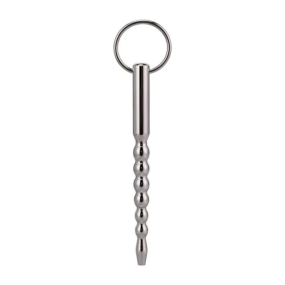 Men Penis Plug Urethra Sounds Glans Training Cum Stopper With Ring