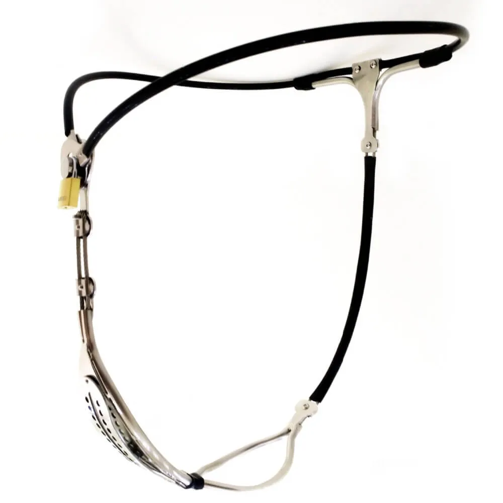 Metal Silicone Chastity Belt Underwear Cbt For Women