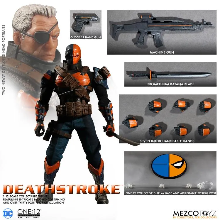 Mezco Toyz ONE:12 Collective: Deathstroke Action Figure