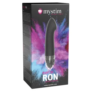 Mystim Right on Ron eStim G Vibrator - Black