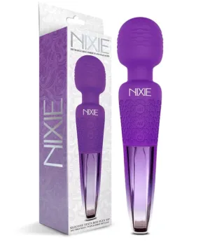 NIXIE  Rechargeable Wand Massager.  Purple Ombre Metallic