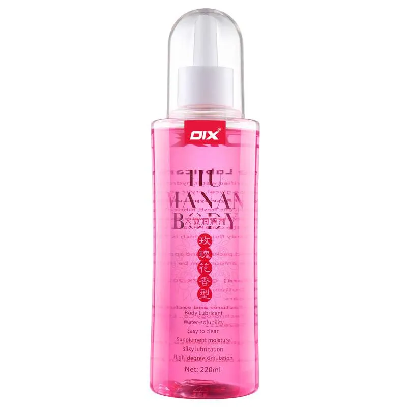 OIX Manhan Silky Lux Body Lubricant | Rose | 220ml | Viscosity Altercation