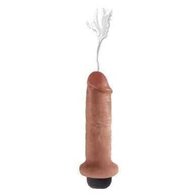 Pipedream - King Cock Squirting Cock 6 (Brown)