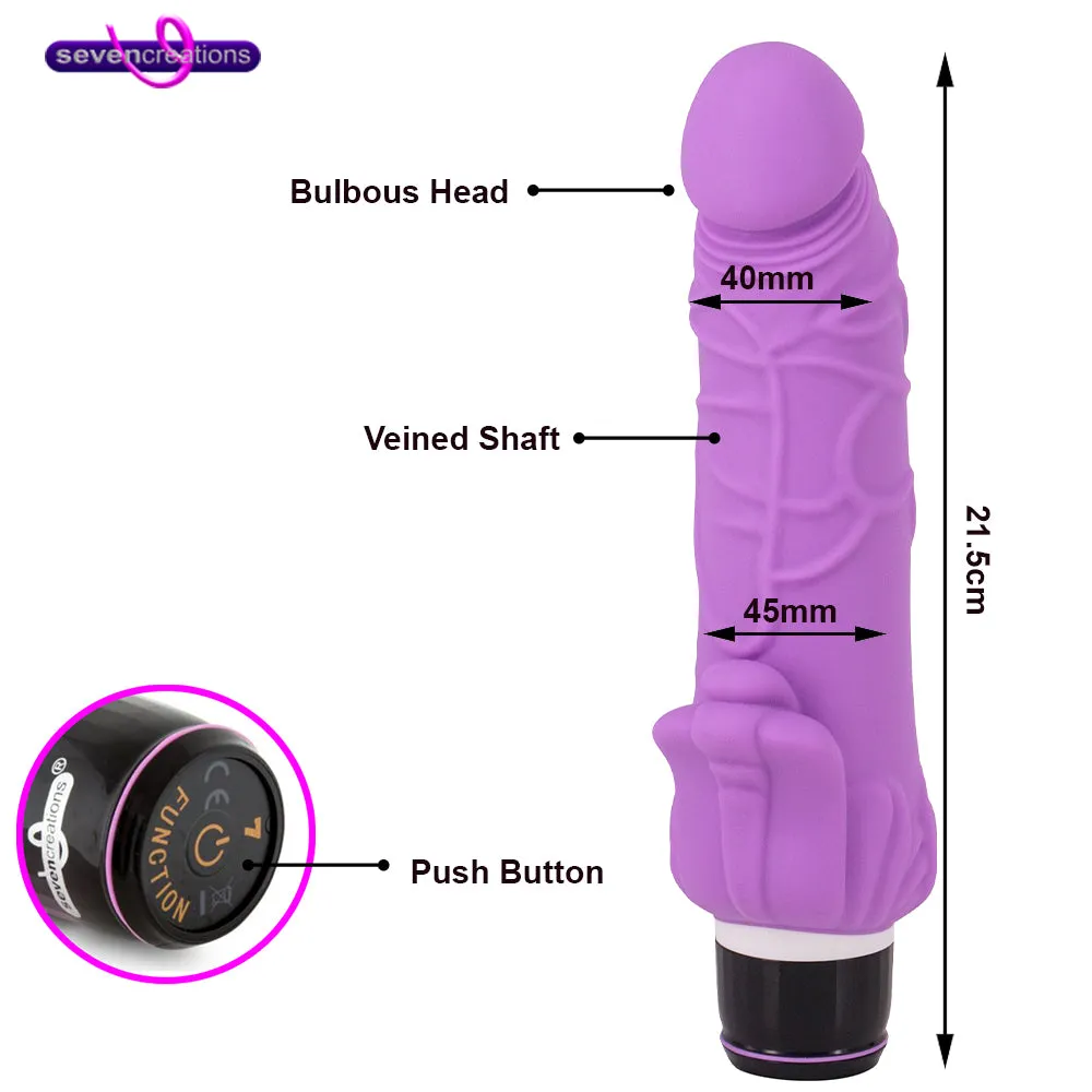 Premium Range - Classic Clitoral Silicone Vibe Purple