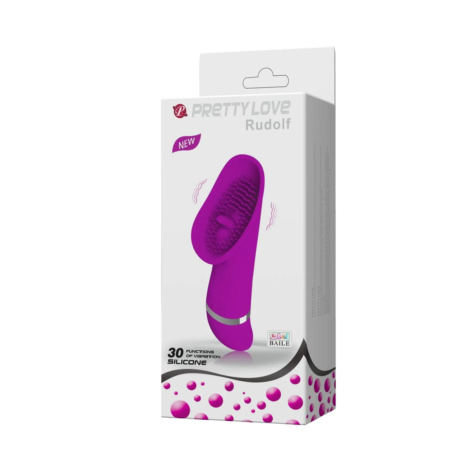 Pretty Love - Rudolf Licker 30 Function Clit Massager (Pink)