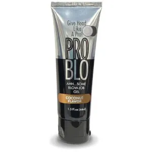 ProBlo Oral Sex Pleasure Gel Coconut by Little Genie