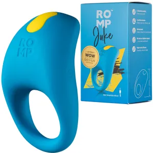 Romp Juke Vibrating Cock Ring Couples Penis Vibrator USB Rechargeable