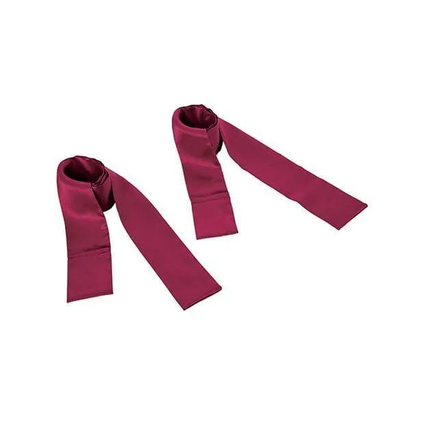 S&M - Sex & Mischief Enchanted Silky Sash Restraints (Red)