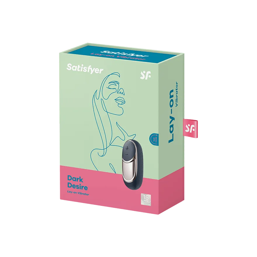 Satisfyer - Dark Desire Lay On Vibrator (Black)