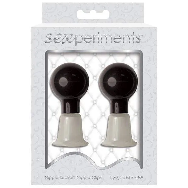 Sexperiments - Nipple Suckers Nipple Clips (Black)