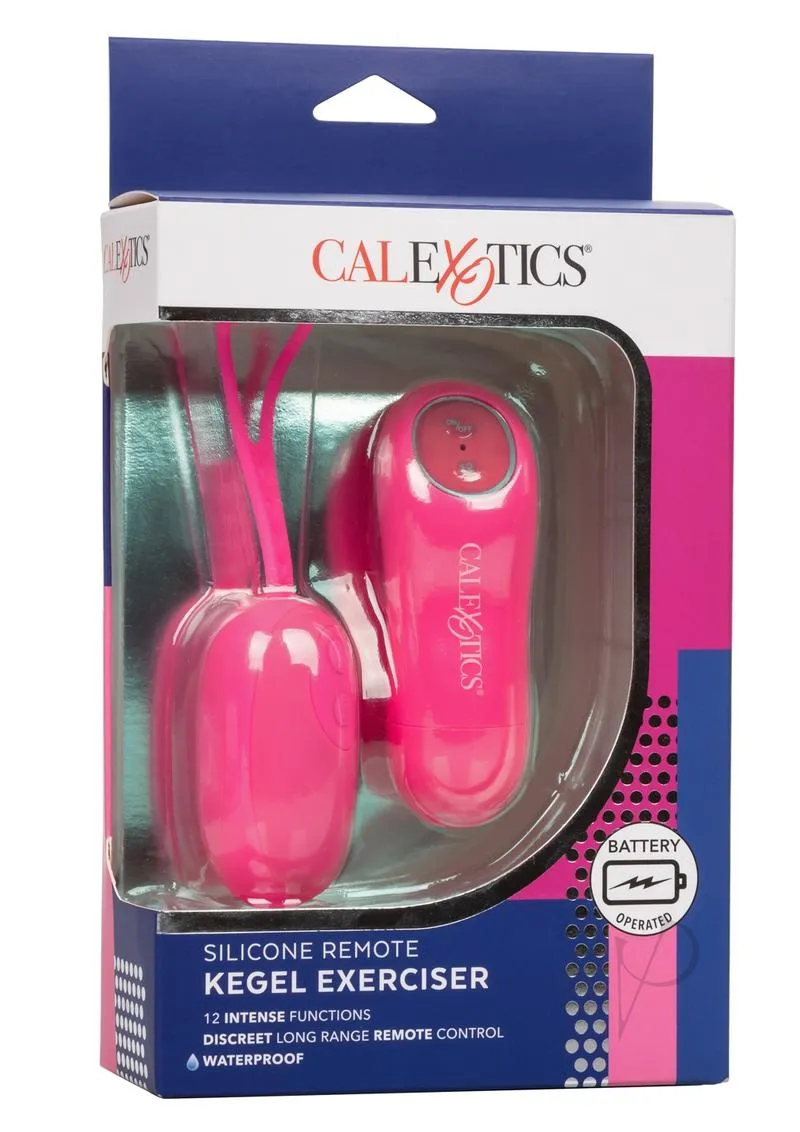 Silicone Remote Kegal Exerciser Pink