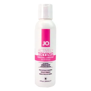System JO Actively Trying Lubricant