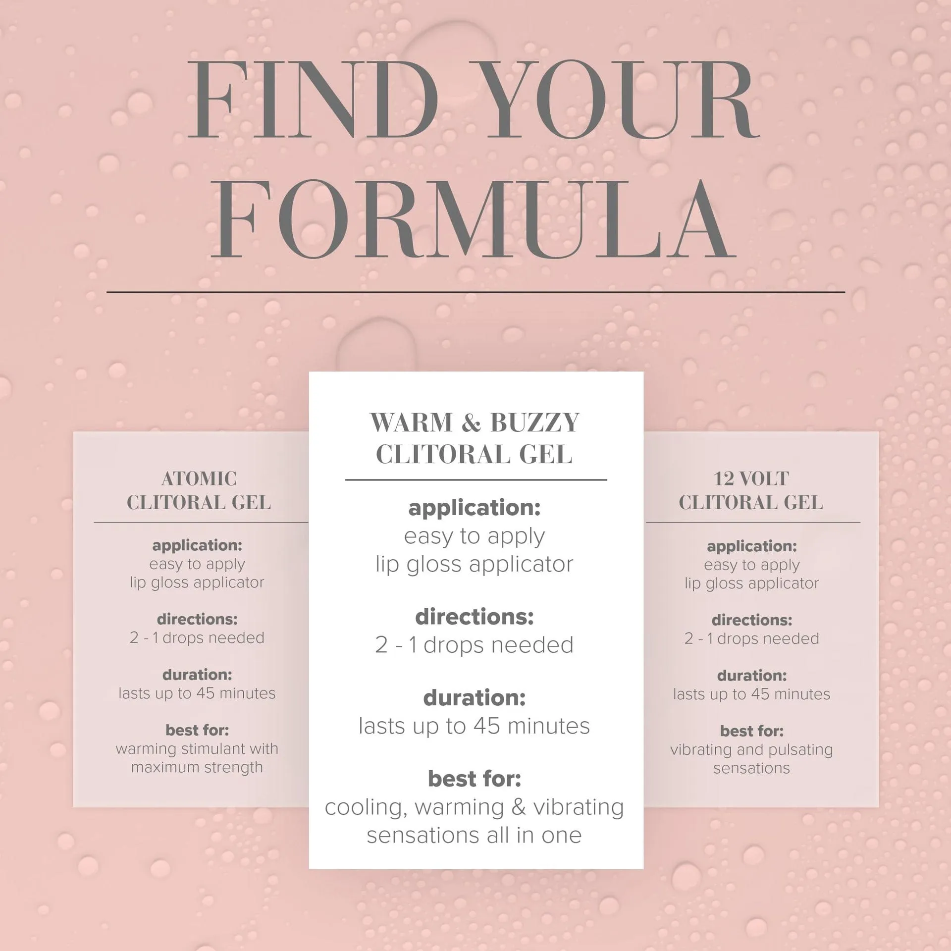 System Jo - For Her Warm and Buzzy Clitoral Stimulant Arousal Gel
