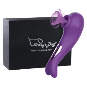 Tracy's Dog P Cat Clitoral Sucking Vibrator-Purple