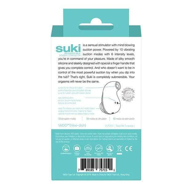 VeDO - Suki Rechargeable Sensual Vibrating Clitoral Air Stimulator