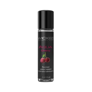 Wicked Aqua Flavored Lubricant Cherry 1oz